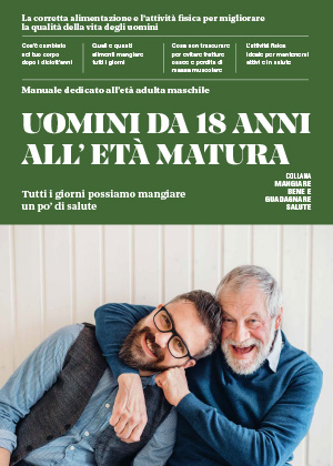 Copertina manuale uomini da 18 anni all'età matura