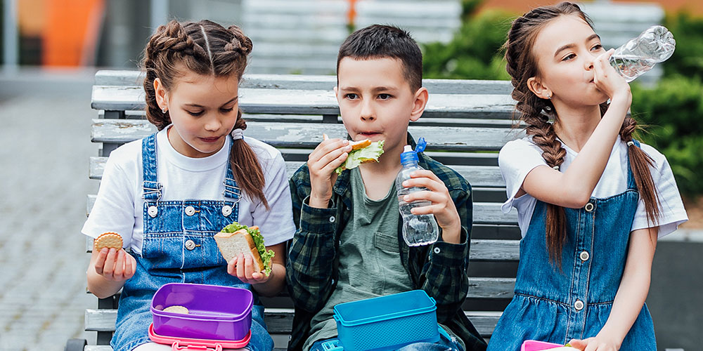 Spuntini e merende per bambini e adolescenti