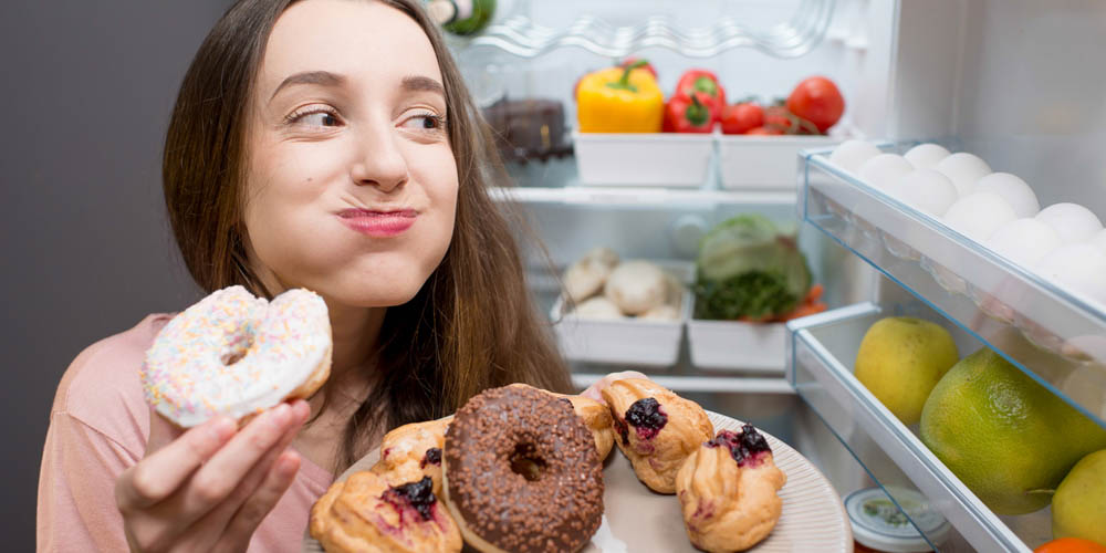 Oggi non ti sfogare con il cibo