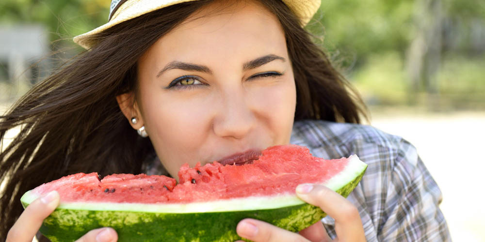 Oggi idratati con il cocomero