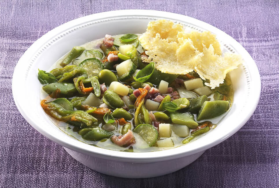 Zuppa tiepida di primavera