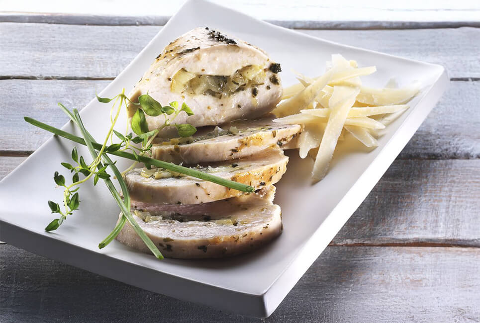 Petto di pollo alle erbe e limone