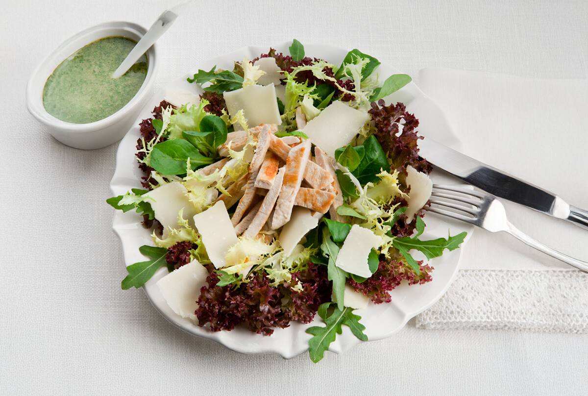 Insalata di tacchino con Grana Padano DOP