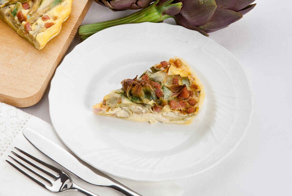 Quiche ai carciofi