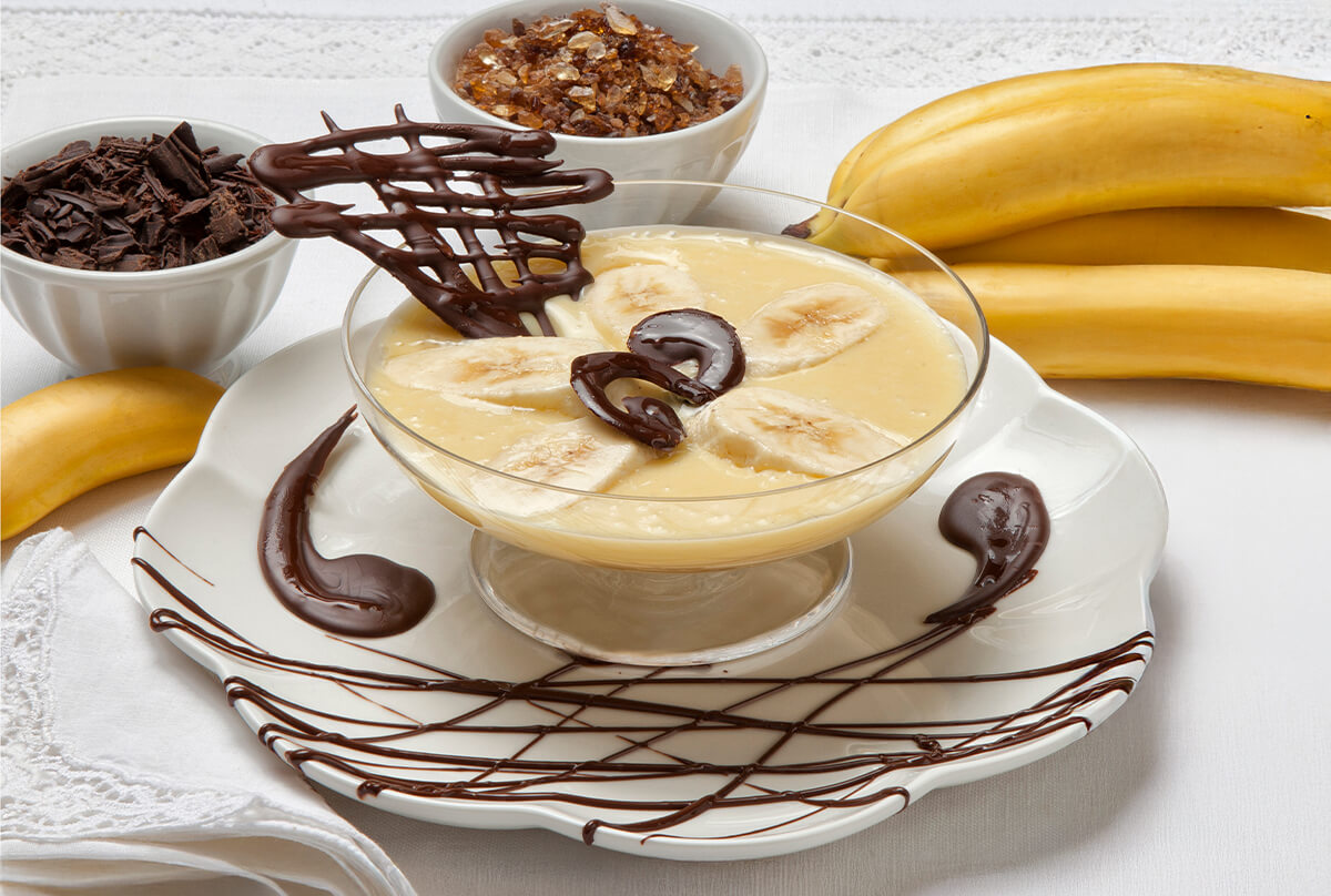 Crema con banana