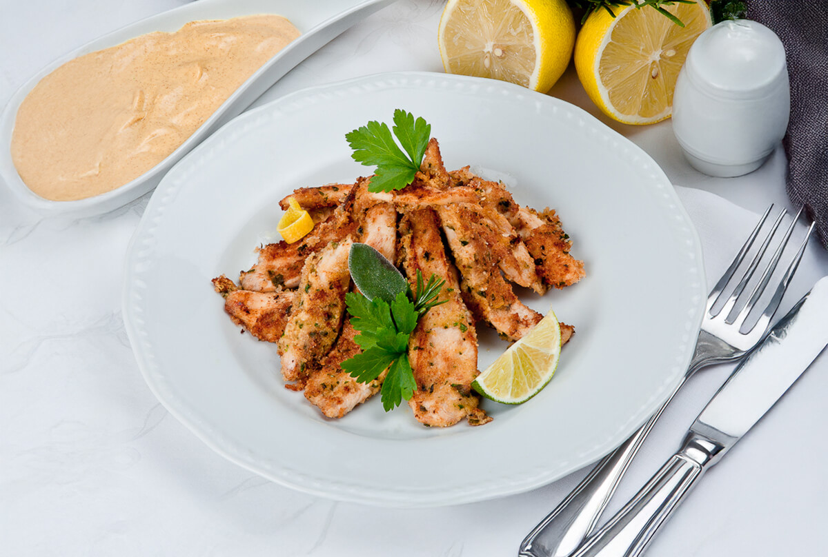 Petto di pollo alle erbe aromatiche