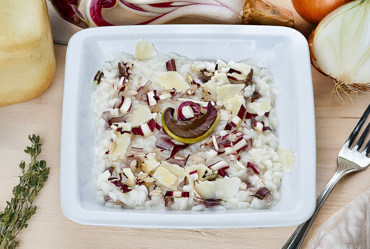 Risotto al radicchio trevigiano