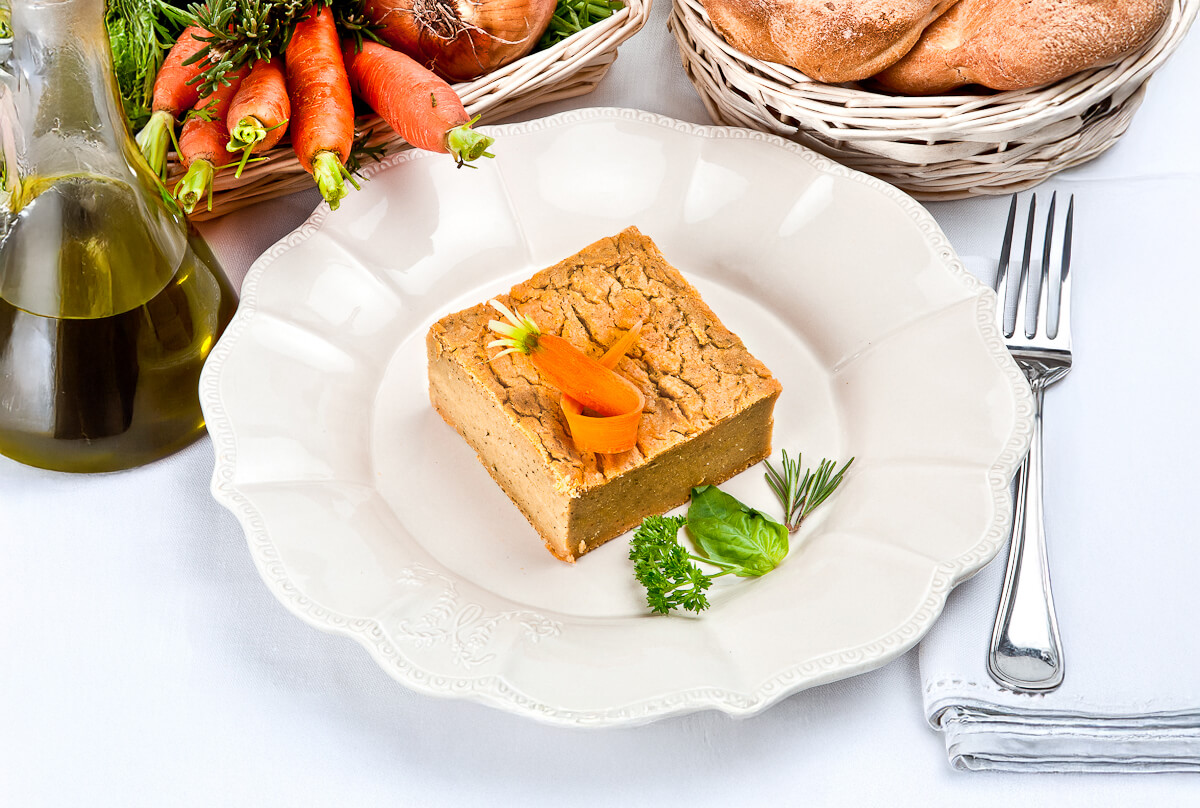 Sformato di pane alle verdure