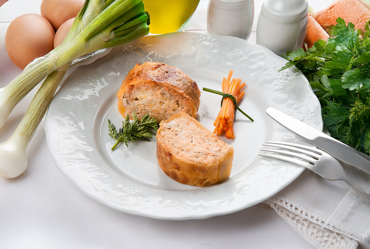 Strudel di pesce con verdure