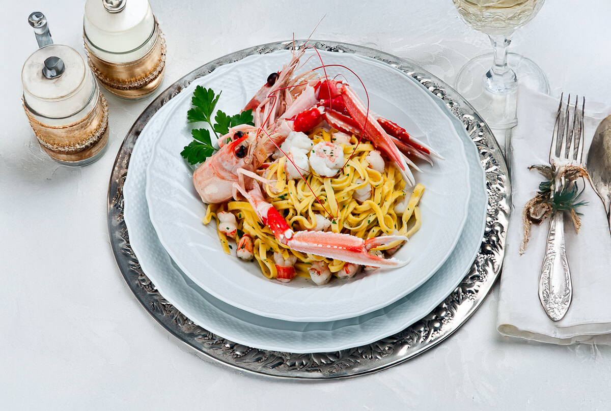 Tagliolini agli scampi